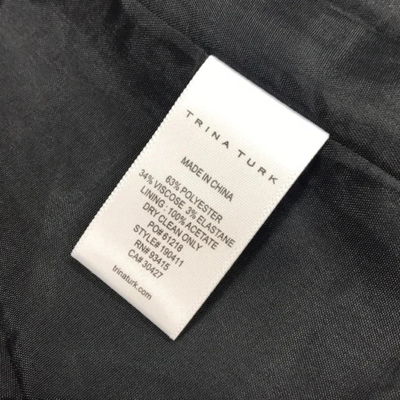 Trina Turk Habanero 2 Plaid Single-Button Blazer - Picture 3 of 6